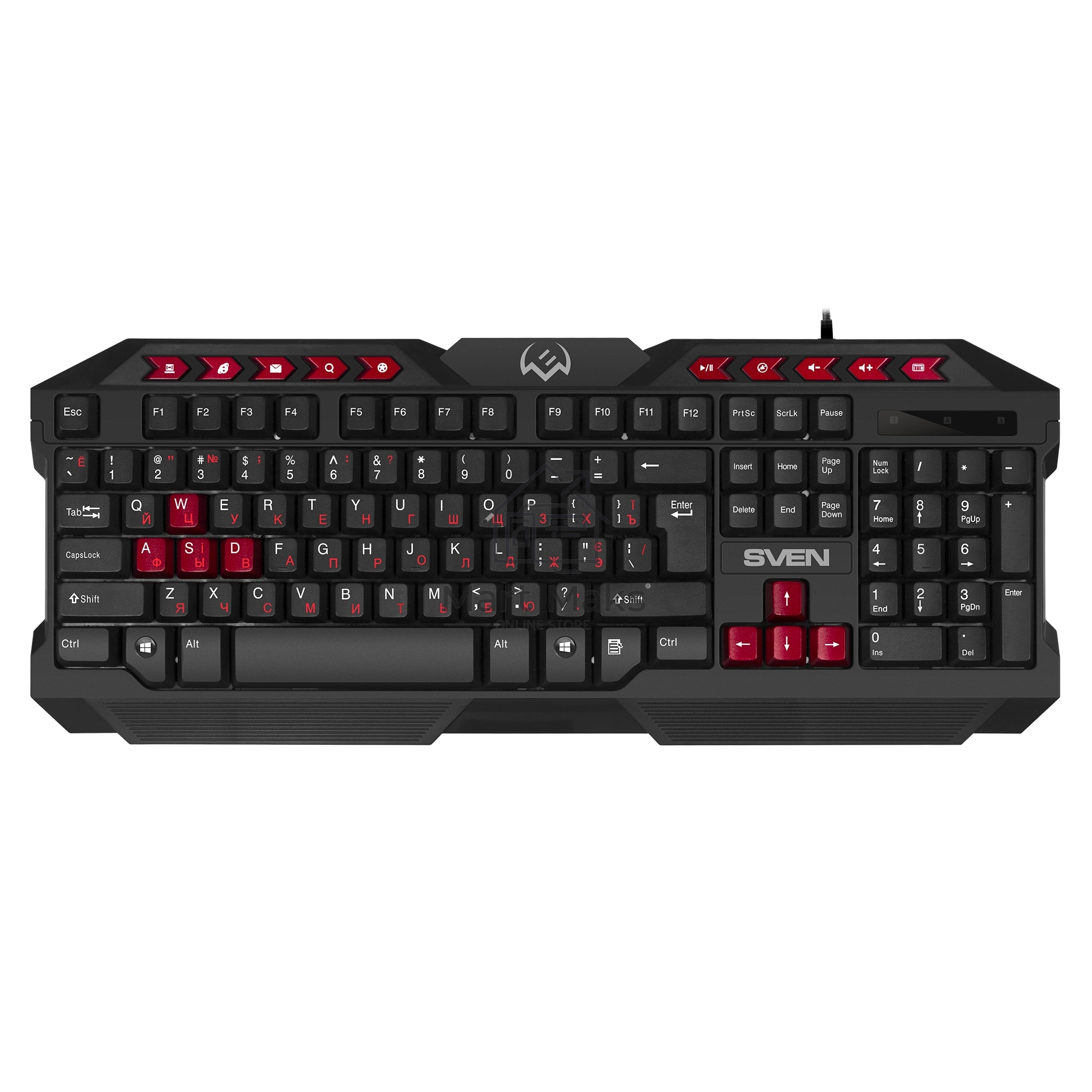 Набор SVEN GS-9200 игровые клавиатура, мышь и коврик