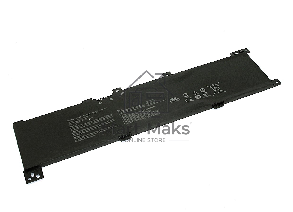 Аккумуляторная батарея для ноутбука Asus X705NA 11.52V 3650mAh черный