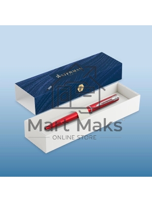 Ручка шариковая Waterman Graduate Allure (CW2068193) LaqRed CT M син. черн. подар.кор.