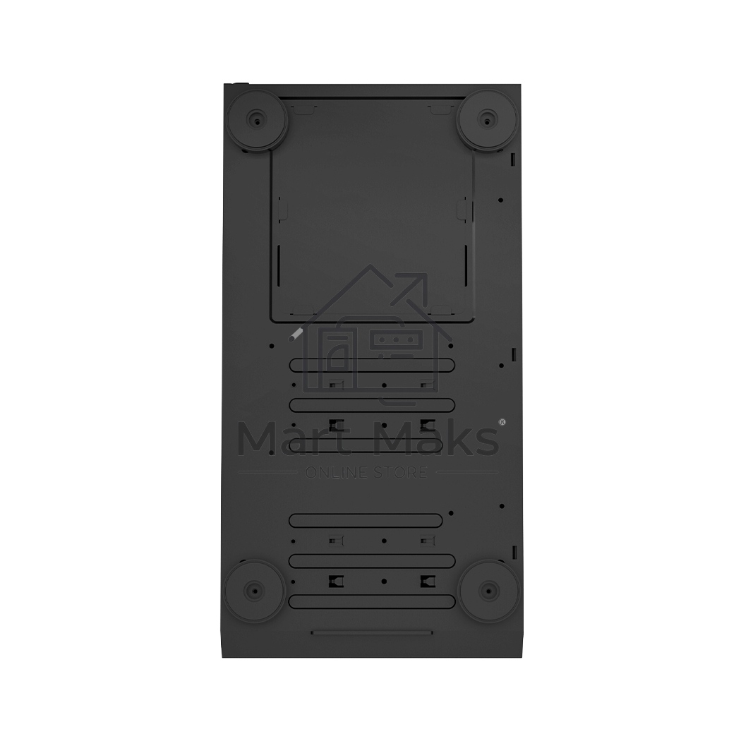 Компьютерный корпус  PCCooler IE200 BK, Tempered Glass Full Tower, черный, TG, SPCC, 1x120mm ARGB E-ATX, ATX, mATX, mITX 180/380/220mm 4x2.5