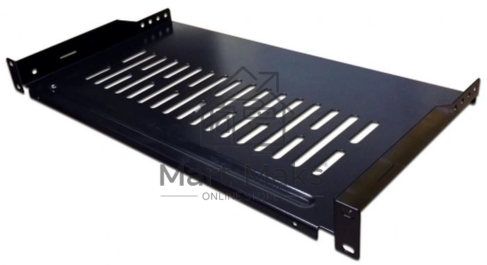 Полка стационарная для приборов Lanmaster TWT-CB-SFBF150-1U/18 1U нагр.:18кг. 19