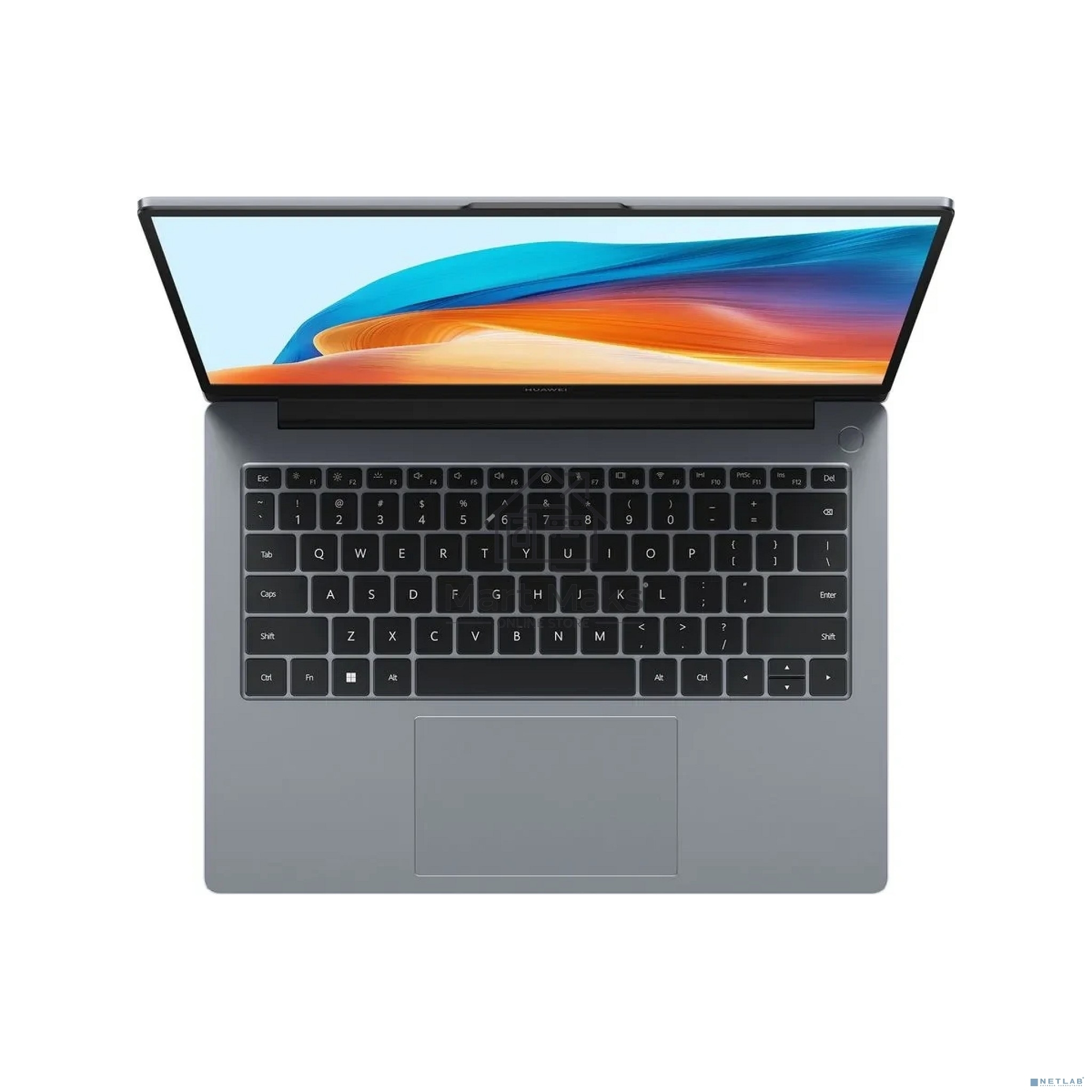 Ноутбук MateBook D14 MDF-X MendelF-W3851D серый i3-1215U/8/512GB NoOS 53014ASS