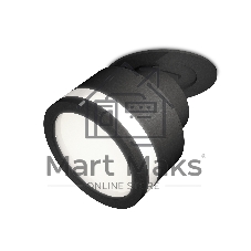 Светильник Ambrella Light XM8102522 SBK/FR черный песок/белый матовый GX53 (A2242, A2106, C8102, N8415)