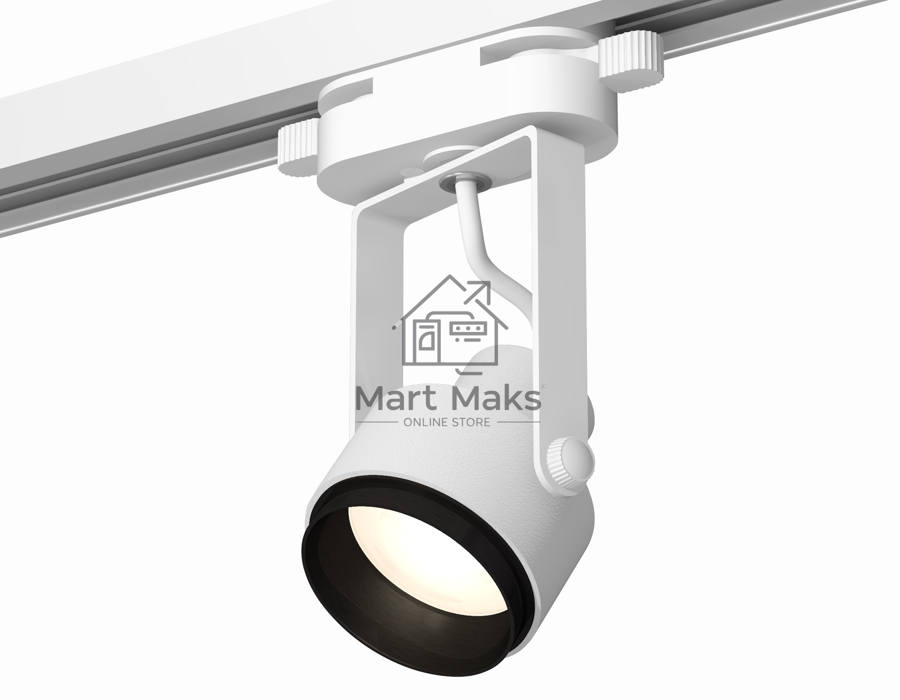Светильник Ambrella light XT6601020 WH/PBK белый/черный полированный MR16 GU10 (C6601, N6121)