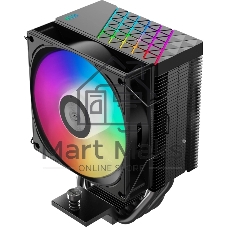 Кулер PCCooler R400 ARGb черный 92мм алюминий+медь 2200r m 30db 4-pin 180W 133мм