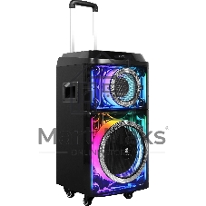 Колонка портативная Ural 103 черный 1200W 1.1 BT/3.5Jack/USB-C 15м 7000mAh