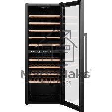 Винный холодильник Weissgauff WWC-77 DB DualZone черный, 2 отсека, 77 бут., класс G
