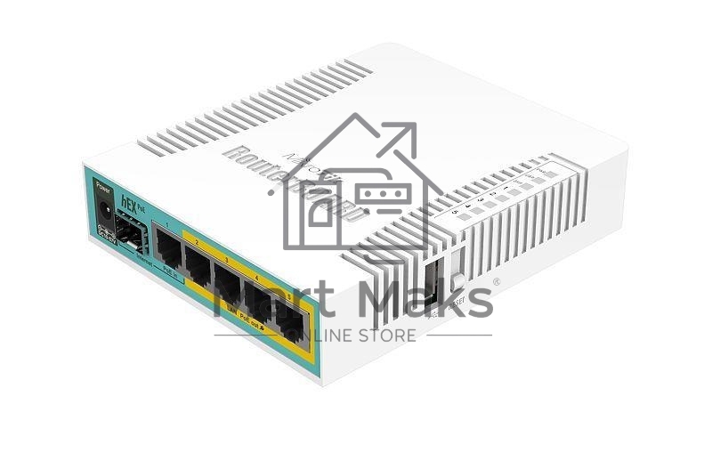 Маршрутизатор 10/100/1000M 5PORT HEX POE RB960PGS MIKROTIK