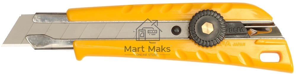 Канцелярский нож OLFA OL-L-1 пластик нерж.сталь