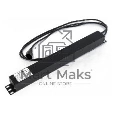 Hyperline SHE19-8SH-S-2.5IEC Блок розеток для 19