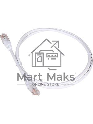 Патч-корд Lanmaster TWT UTP кат.5e, с заливными колпачками, 20.0 м, белый