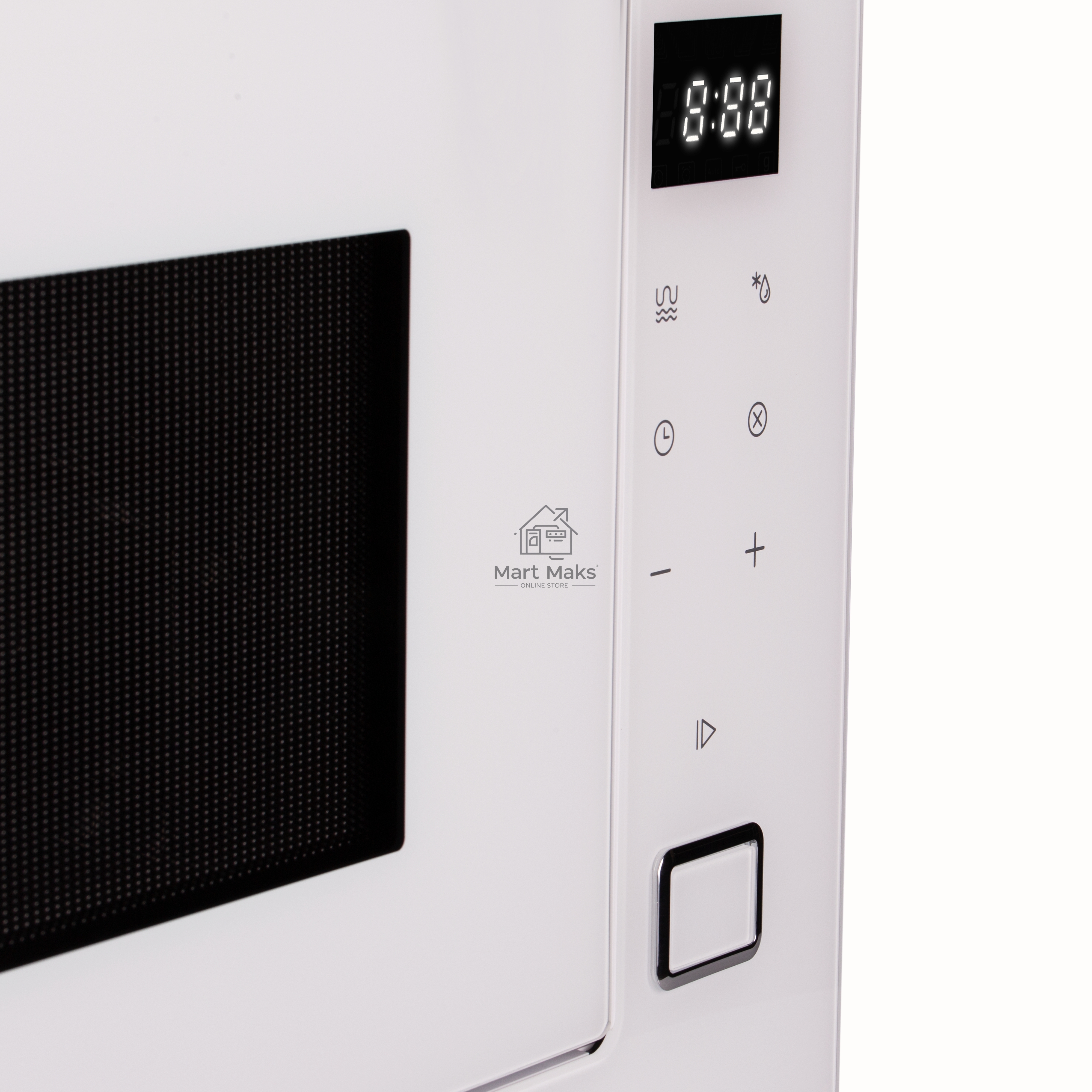 Микроволновая печь встраиваемая Maunfeld MBMO925SGW11 белый, 25 л, 900 Вт, переключатели - сенсор