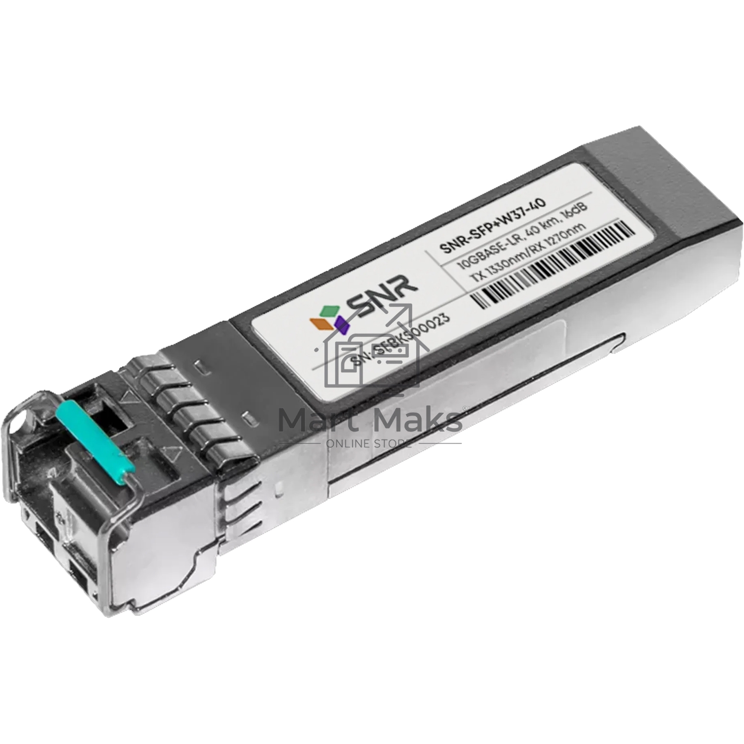 Модуль SNR SFP+ WDM, дальность до 40км (16dB), 1330нм