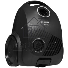 Пылесос Bosch BGBS2LB1 черный, 600 Вт, уборка сухая, пылесборник мешок 3.5 л