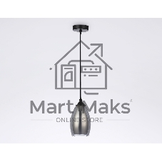 Светильник Ambrella light TR3535 BK/SM/FR черный/дымчатый/белый матовый E27 max 40W D120*800