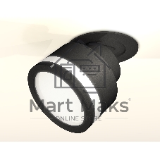 Светильник Ambrella Light XM8102522 SBK/FR черный песок/белый матовый GX53 (A2242, A2106, C8102, N8415)