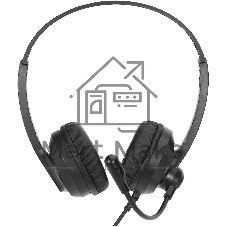 Гарнитура Oklick HS-M500 чёрный, проводная, USB