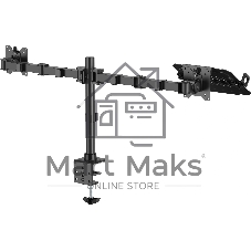 Кронштейн для монитора/ноутбука Cactus CS-VM-LH24-BL черный 17