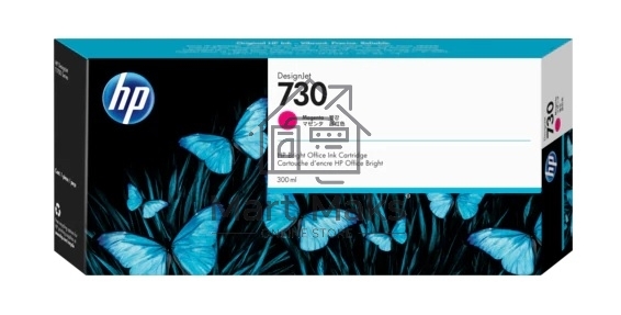 Картридж струйный HP 730 300-ml пурпурный Ink Cartridge