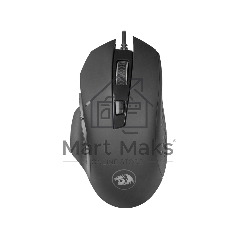 Мышь проводная REDRAGON Gainer черный, 3200 dpi, USB, кнопки - 6
