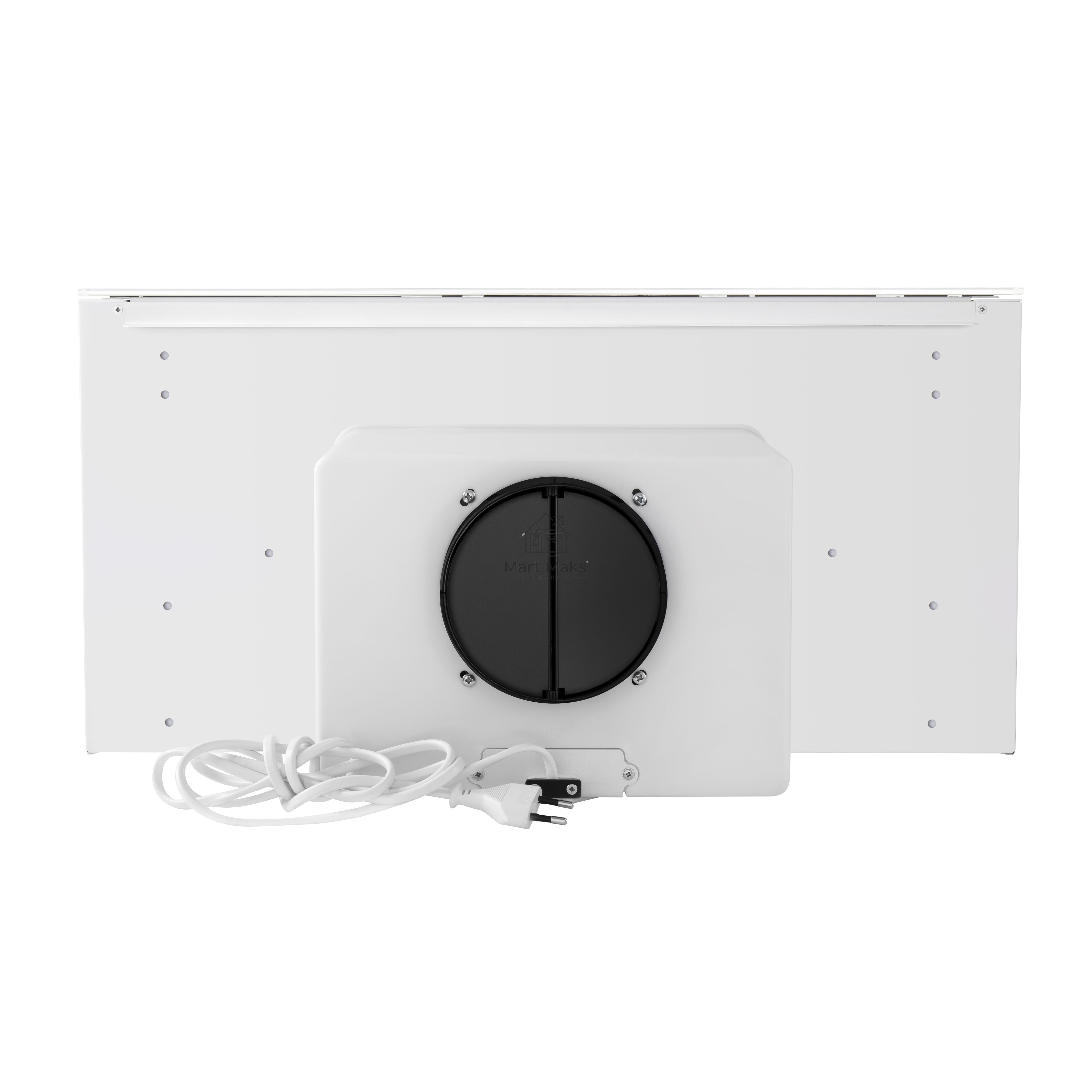 Вытяжка встраиваемая Maunfeld Ouse Touch Glass 60 белый, 60 см, 750 куб. м/ч, 48 дБ