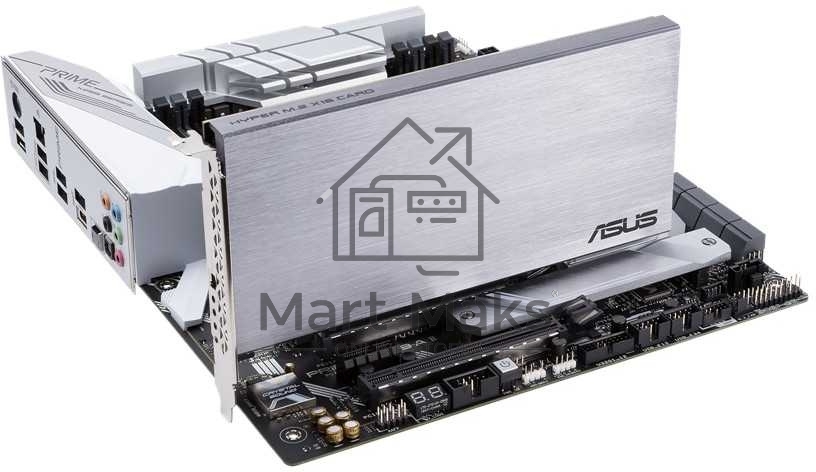 Материнская плата ASUS PRIME X299-A II, LGA 2066, Intel X299, 8xDDR4, 8xSATA, 3xM.2, 1xPCIe 3.0 x8, 2xPCIe 3.0 x16, 2xPCIe x1, 1x 1Gb LAN, 1xUSB 3.2 Gen 2, 2xUSB 3.2 Gen 1, 2xUSB 2.0, 5x3.5 мм, 7.1, ATX