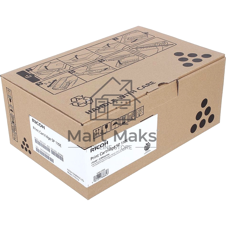 Картридж лазерный Ricoh SP110E черный для SP 111 / SP 111SU / SP 111SF 2000 отпечатков