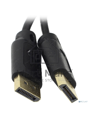 Кабель ExeGate EX284913RUS DisplayPort (20M-20M) 3.0м ExeGate EX-CC-DP-3.0 v1.2, позол. контакты