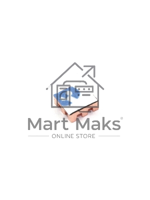 Медный радиатор 8х8х3 мм с термоскотчем 3M 9448A