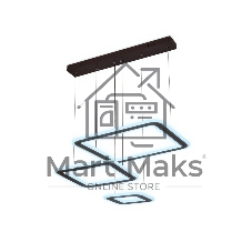Светильник Ambrella light FA433 CF кофе 192W 630*470*590 (ПДУ РАДИО 2.4G)