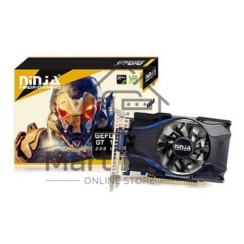 Видеокарта Sinotex Ninja, GT1030  (384SP) 2G 64BIT GDDR5 (Dual Link DVI-D/HDMI)PCIE,NK103FG25F  RTL