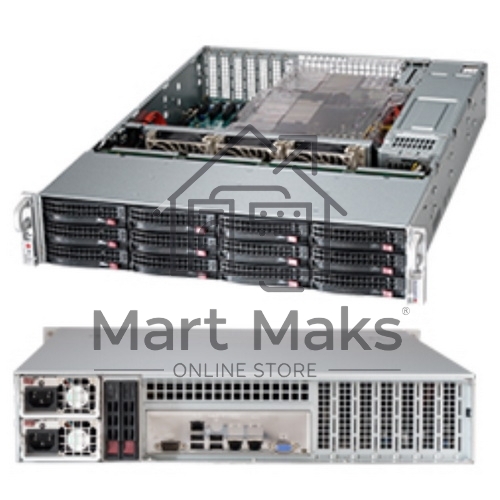 Корпус SuperMicro CSE-826BE1C-R920LPB 920W черный