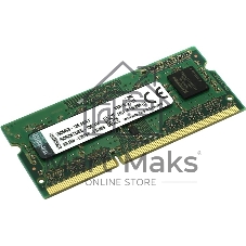 Оперативная память Kingston ValueRAM, DDR3L, 4GB (1x4GB), 1600MHz, CL11, SO-DIMM