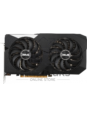 Видеокарта Asus DUAL-RX6650XT-O8G AMD Radeon RX 6650XT 8192Mb  PCI-E 4.0 128 GDDR6 2447/17500 HDMIx1 DPx3 HDCP Ret