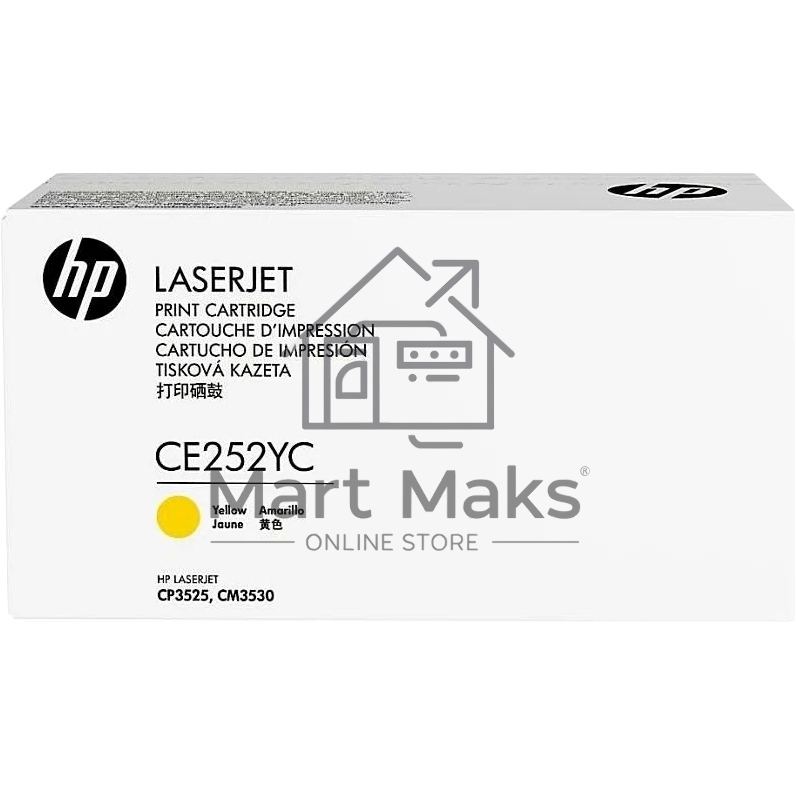 Контрактный Картридж лазерный HP Contractual Yellow Optimized Original LaserJet Toner Cartridge (CE252YC)