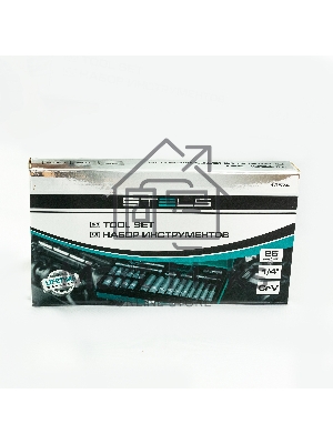 Набор торцевых головок с трещоткой, 1/4