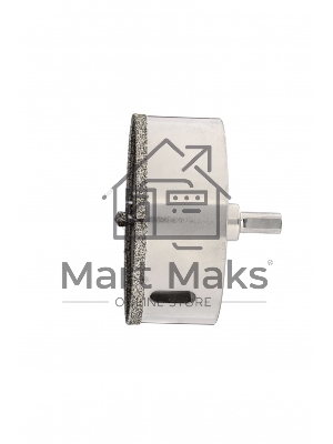 Сверло алмазное Matrix по керамограниту, 115 х 67 мм, 3-гранный хвостовик