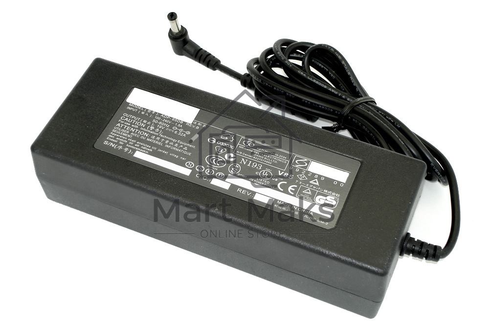 Блок питания (сетевой адаптер) для ноутбуков Acer 19V 6.32A 5.5x1.7мм HC