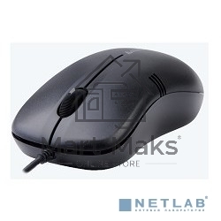 Мышь проводная A4Tech OP-560NU черный, 1200 dpi, USB, кнопки - 3
