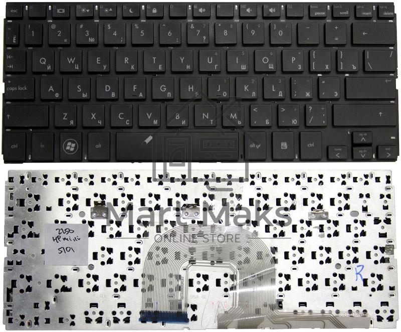 Клавиатура для ноутбука HP Compaq Mini 5101 5102 5103 2150 черная