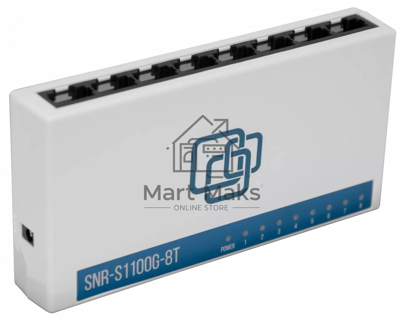 Коммутатор SNR SNR-S1100G-8T, 1Гбит/с, количество портов 8 шт, (L2)