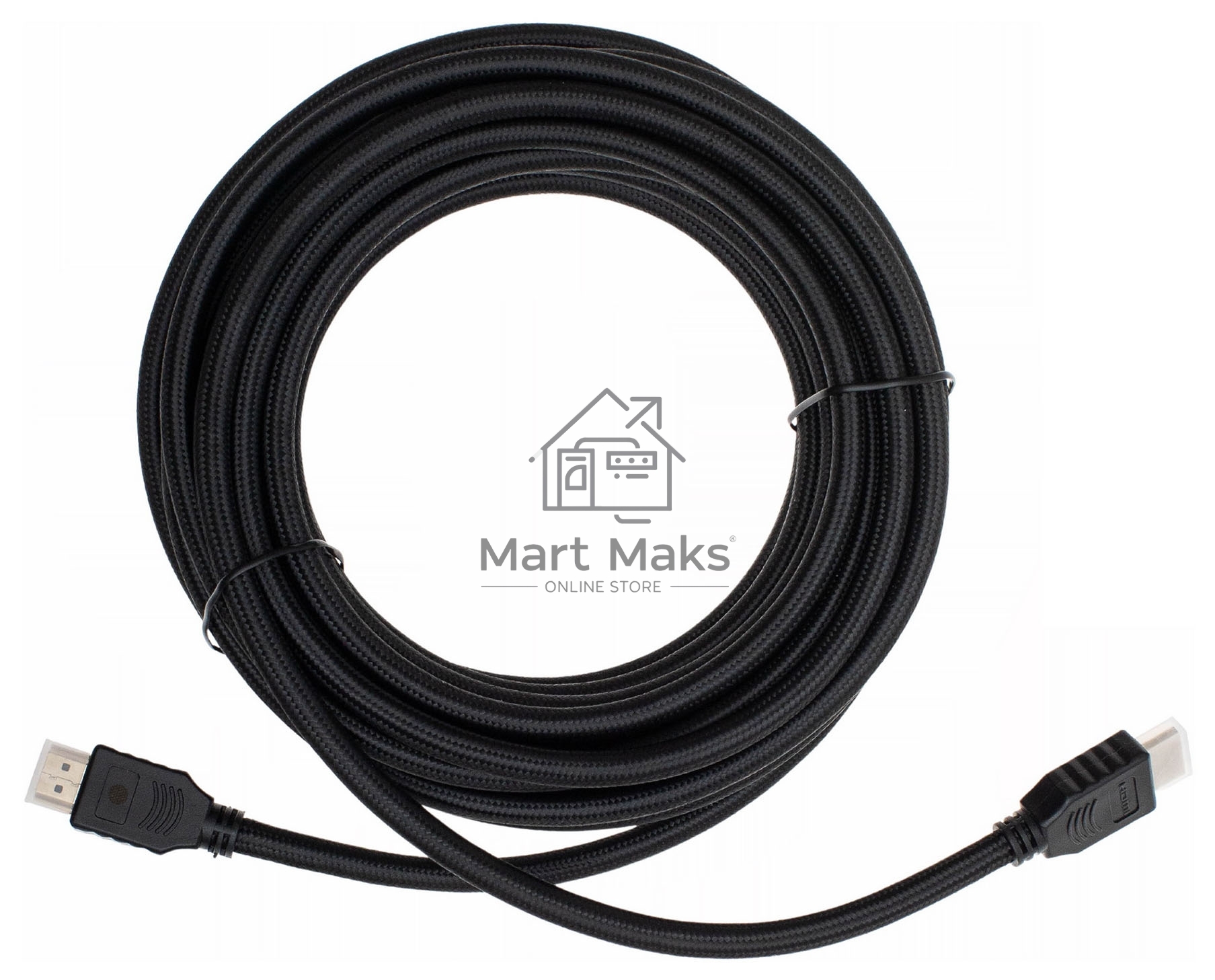 Кабель аудио-видео Cactus CS-HDMI.2-7 HDMI (m)/HDMI (m) 7м. Позолоченные контакты черный