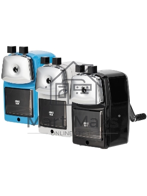 Точилка для карандашей механическая Deli E0620, 1 отверстие, ассорти