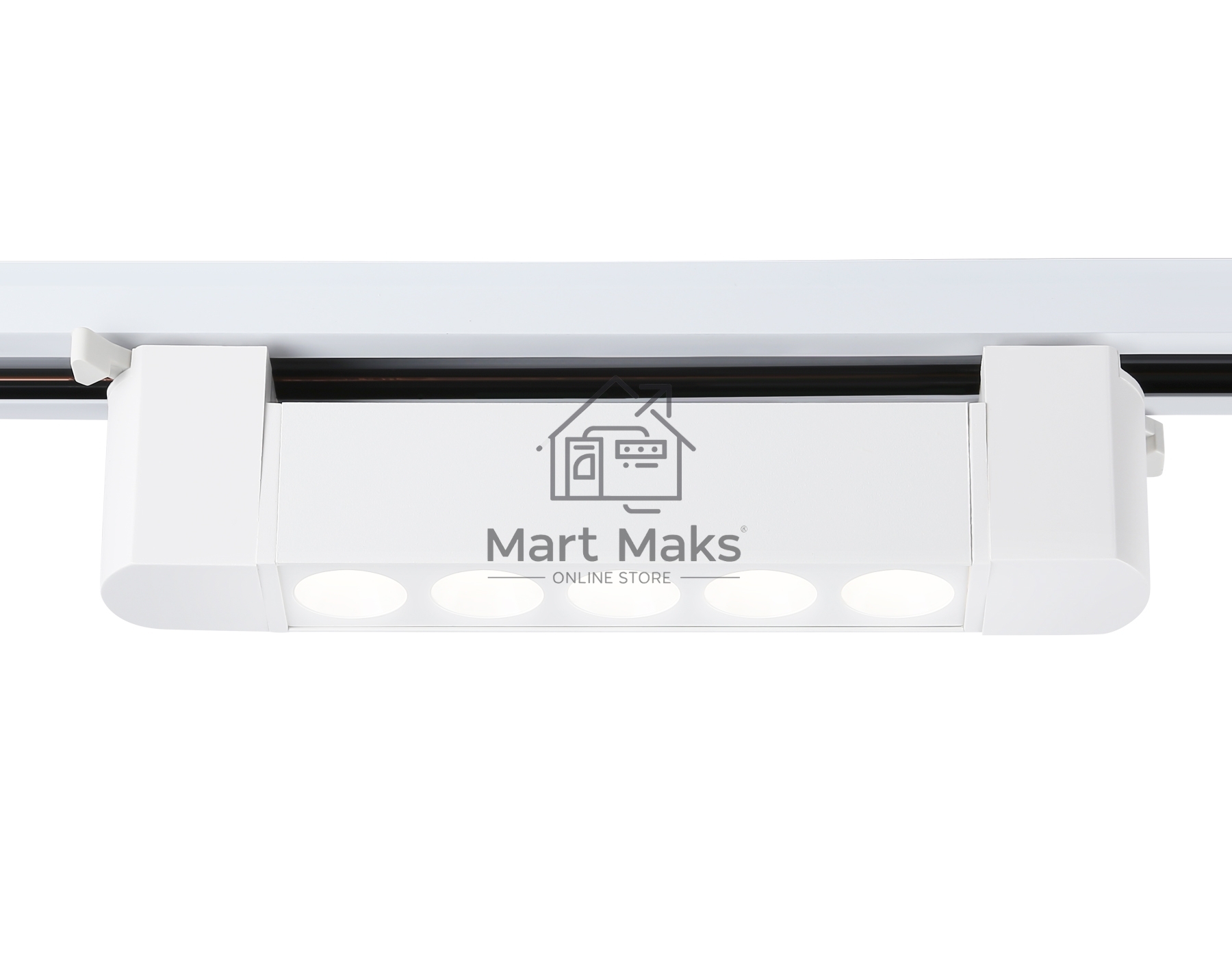 Трековый однофазный светильник Ambrella light GL6700 WH белый IP20 10W 4200K 24° 192*35*57