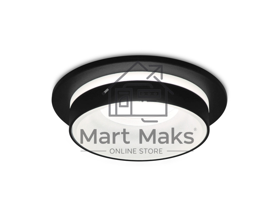 Светильник Ambrella light TN311 SBK черный песок GU5.3 D98*40
