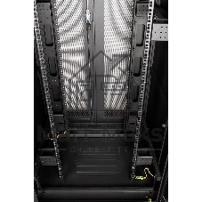 Шкаф серверный Lanmaster Business (TWT-CBB-47U-8X12-P1) напольный 47U 800x1200мм пер.дв.перфор. задн.дв.перфор.2-хст. 2 бок.пан. 800кг черный