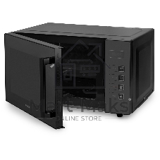 Микроволновая печь Hyundai HYM-D3008 черный, 23 л, 800 Вт, переключатели - кнопки