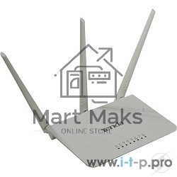 Сетевое оборудование TENDA F3 маршрутизатор 802.11n, до300Мбит/с, 2T2R, LAN: 3х10/100Мбит/с, WAN: 1х10/100Мбит/c, 3 внешние антенны 5дБи.