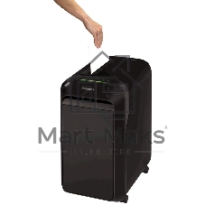 Шредер Fellowes PowerShred LX220 черный (секр.P-4)/перекрестный/20лист./30лтр./скрепки/скобы/пл.карты