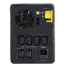 Источник бесперебойного питания APC Back-UPS BX1600MI / 1600ВА / 900Вт / 6xIEC 320 C13, 2xRJ-45